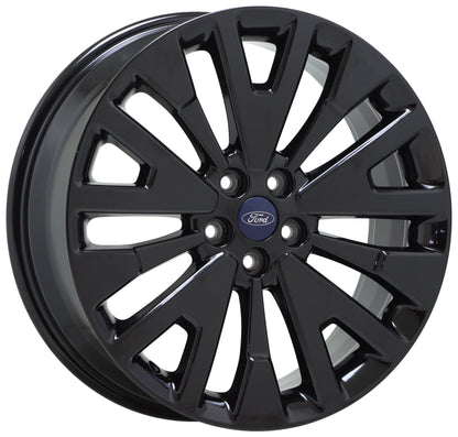 19" Ford Escape Gloss Black wheels rims Factory OEM set 10259