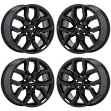 Load image into Gallery viewer, EXCHANGE 19&quot; Chevrolet Impala black wheels rims Factory OEM set 4 5613 -
