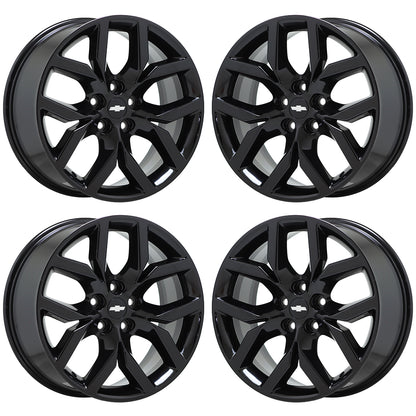 19" Chevrolet Impala Gloss Black wheels rims Factory OEM set 5613