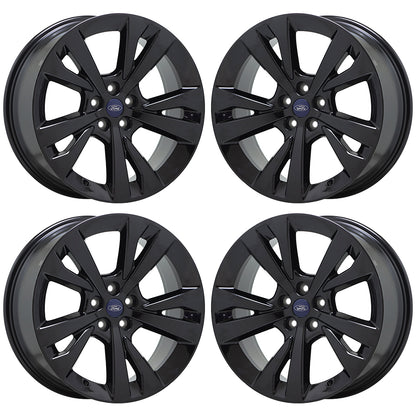 20" Ford Explorer Gloss Black wheels rims Factory OEM set 10267 EXCHANGE