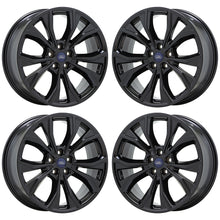 Load image into Gallery viewer, EXCHANGE 20&quot; Ford Explorer black wheels rims Factory OEM set 4 10268
