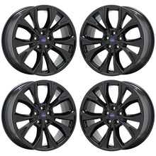 Load image into Gallery viewer, EXCHANGE 20&quot; Ford Explorer black wheels rims Factory OEM set 4 10268
