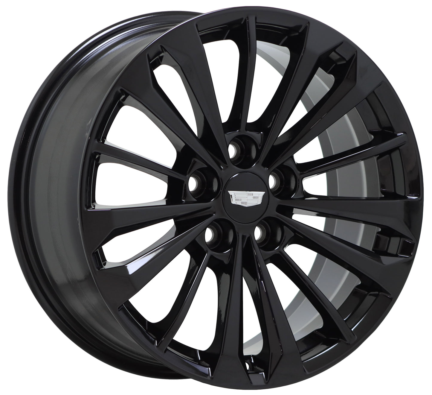 18" Cadillac CT6 Gloss Black wheels rims Factory OEM set 4761 EXCHANGE