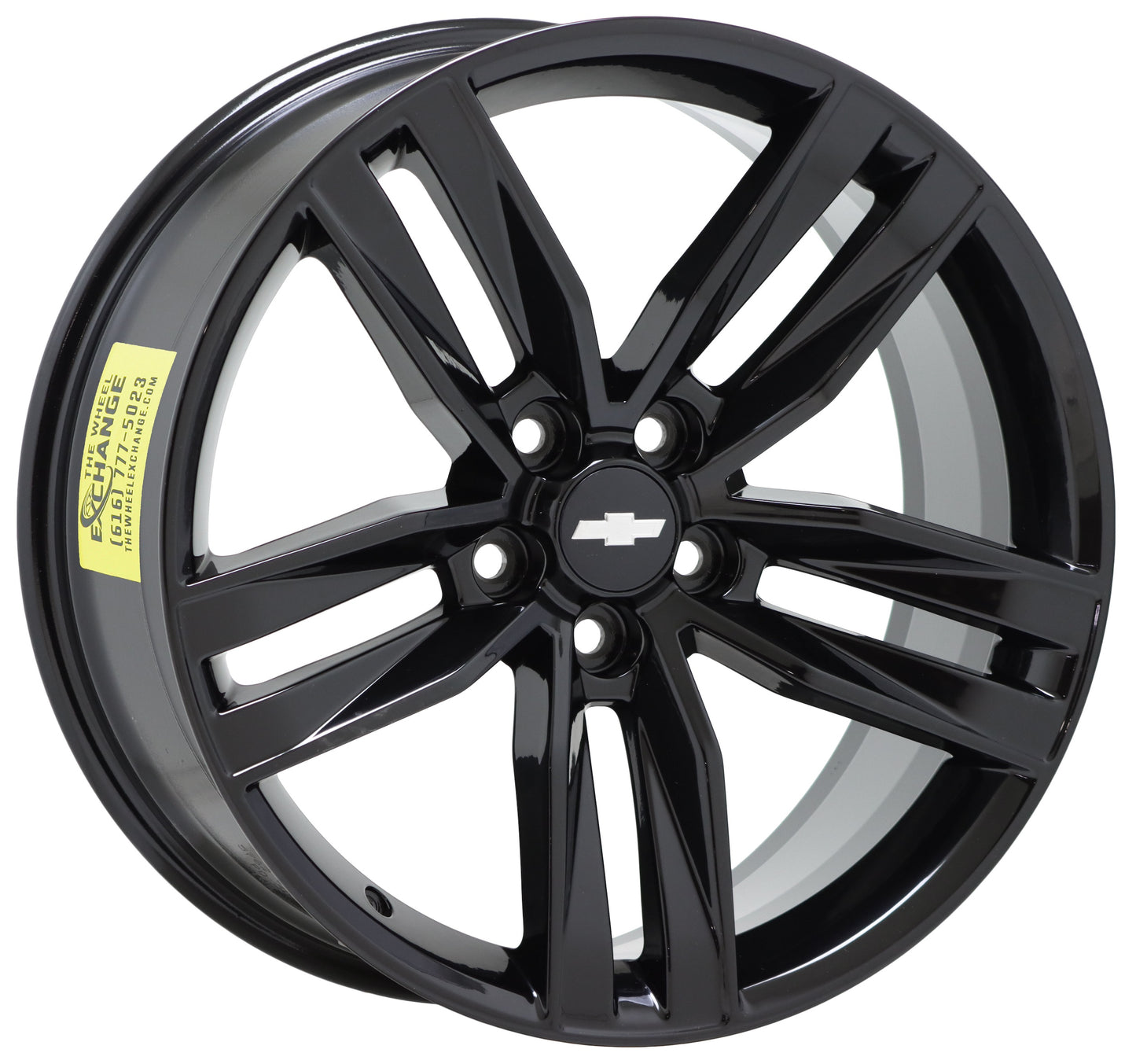 20x8.5" Chevrolet Camaro RS Gloss Black wheels rims Factory OEM GM set 5762