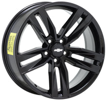 Load image into Gallery viewer, 20x8.5 Chevrolet Camaro RS Black wheels rims Factory OEM GM 20&quot; set 4 5762
