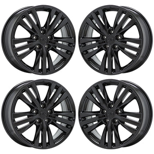 18" Infiniti QX60 black wheels rims Factory OEM 2016-2020 set 4 73782