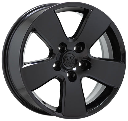 20" Dodge Ram 1500 Truck Gloss Black wheels rims Factory OEM set 2363 EXCHANGE