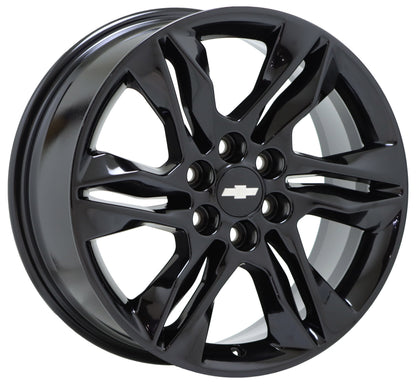18" Chevrolet Blazer Gloss Black wheels rims Factory OEM 2019-2023 set 5934