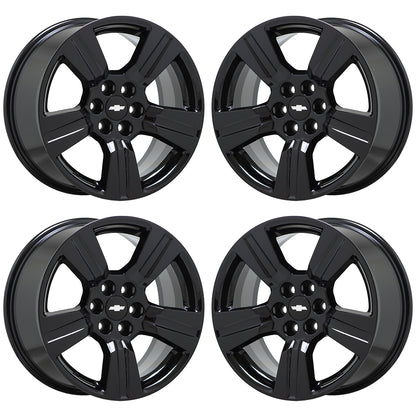 18" Chevrolet Colorado Canyon Truck Gloss Black wheels rims OEM 5673 EXCHANGE
