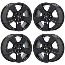 Load image into Gallery viewer, 18&quot; Chevrolet Colorado Canyon Truck Black wheels rims OEM set 4 5673 EXCHANGE
