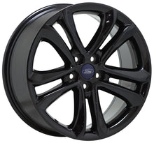 Load image into Gallery viewer, EXCHANGE 18&quot; Ford Edge Black wheels rims Factory OEM set 10044
