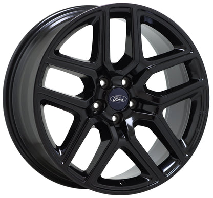 20" Ford Explorer Sport Gloss Black wheels rims Factory OEM set 10061 EXCHANGE