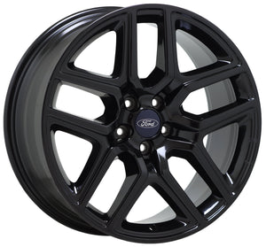 EXCHANGE 20" Ford Explorer Sport black wheels rims Factory OEM set 4 10061