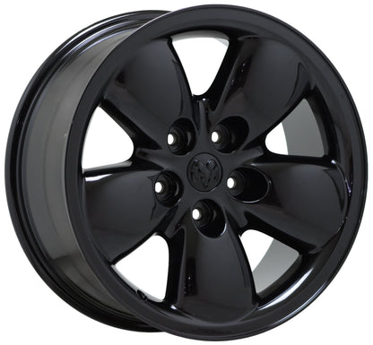 20" Dodge Ram 1500 Truck Gloss Black wheels rims Factory OEM 2167