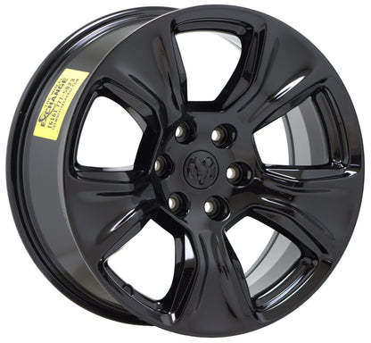 20" Dodge Ram 1500 Truck Gloss Black wheels rims Factory OEM 2674 EXCHANGE
