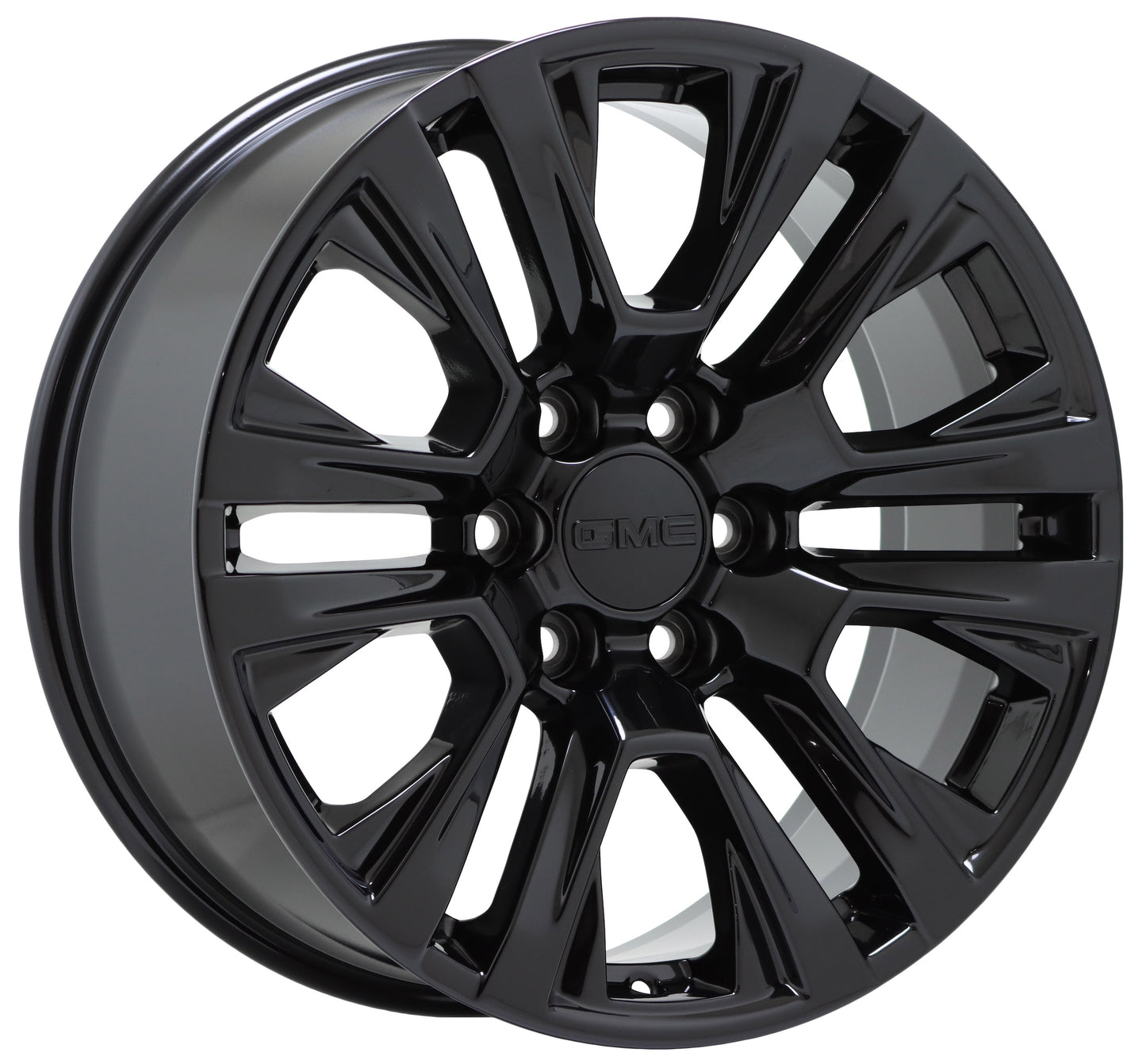 20" GMC Sierra Yukon 1500 Truck Gloss Black wheels rims Factory OEM set 5917