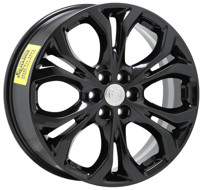 20" Buick Enclave Gloss Black wheels rims Factory OEM GM set 5851 EXCHANGE