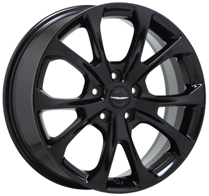 20" Chyrsler Pacifica Gloss Black wheels rims Factory OEM set 9212