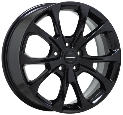 20" Chyrsler Pacifica Gloss Black wheels rims Factory OEM set 9212