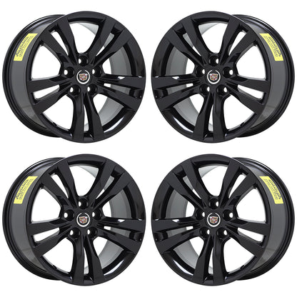 18x8.5 18x9.5 Cadillac CTS-V Gloss Black wheels rims OEM 4717 4719