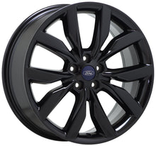 Load image into Gallery viewer, 19&quot; Ford Escape Gloss Black wheels rims Factory OEM 2017-2019 set 10112 EXCHANGE
