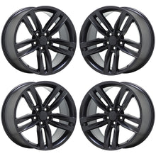 Load image into Gallery viewer, 20&quot; Chevrolet Camaro SS satin black wheels rims Factory OEM 5762 5766
