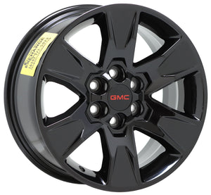 17" GMC Canyon Truck Gloss Black wheels rims Factory OEM x1 5693