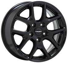 Load image into Gallery viewer, EXCHANGE 17&quot; Chrysler Pacifica Black wheels rims Factory OEM set 2592
