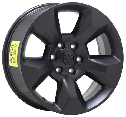 20" Dodge Ram 1500 truck Satin Black wheels rims Factory OEM 2675 EXCHANGE