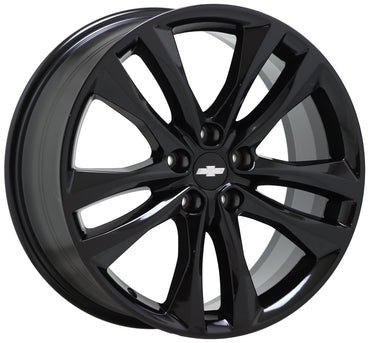 19" Chevrolet Malibu Gloss Black wheels rims Factory OEM set 5857 5895