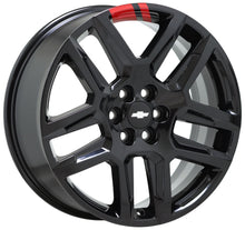 Load image into Gallery viewer, 20&quot; Chevrolet Traverse Black RL wheel rim Factory OEM 2018-2021 5849 x1
