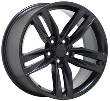 Load image into Gallery viewer, EXCHANGE 20x8.5 Chevrolet Camaro RS Black Satin wheels rim OEM GM 20&quot; set 4 5762
