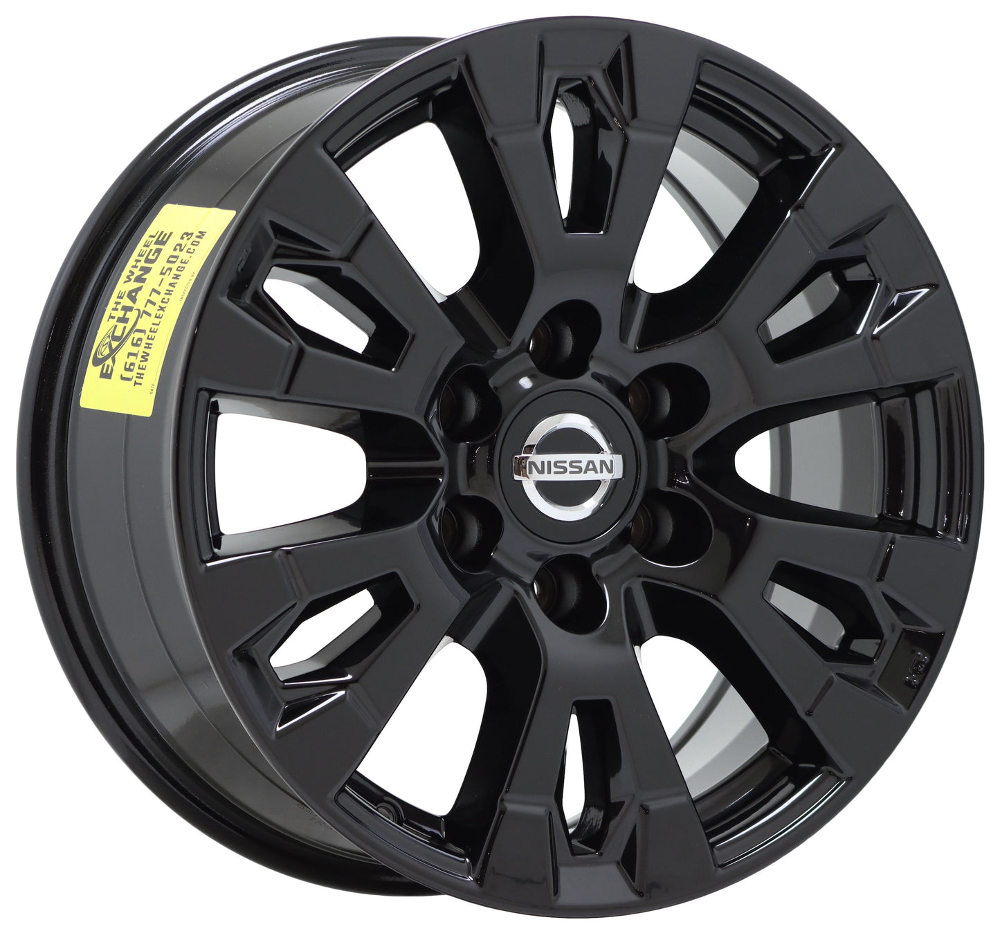 18" Nissan Titan Truck Gloss Black wheels rims Factory OEM set 4 62726