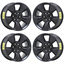 Load image into Gallery viewer, 20&quot; Dodge Ram 1500 Truck Black wheels rims Factory OEM 2019 2020 set 4 2675
