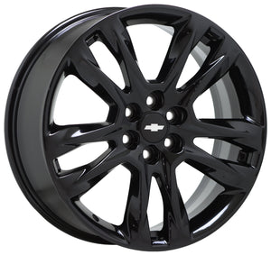 EXCHANGE 20" Chevrolet Traverse black wheels rims Factory OEM GM set 4 5847