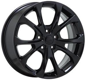 20" Jeep Grand Cherokee Summit Black wheels rims Factory OEM 2019 2020 set 9212