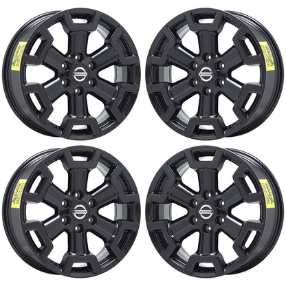 20" Nissan Titan XD Truck Satin Black wheels rims Factory OEM set 4 62727