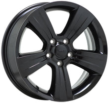 Load image into Gallery viewer, 17&quot; Jeep Compass Patriot Black wheels rims Factory OEM set 2380
