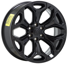 Load image into Gallery viewer, 22&quot; Dodge Ram 1500 Truck Gloss Black wheels rims Factory OEM set 4 2685 2727
