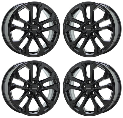 19" Cadillac ATS Gloss Black wheels rims Factory OEM set 5899 EXCHANGE