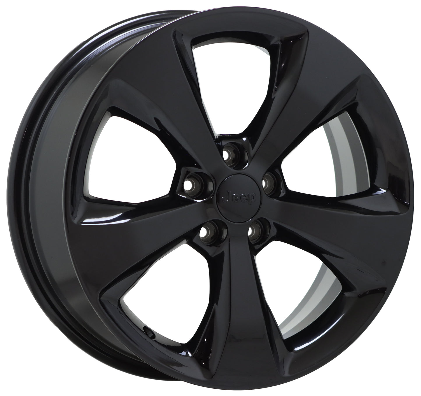 18" Jeep Cherokee Gloss Black wheels rims Factory OEM set 9159 EXCHANGE