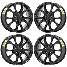 Load image into Gallery viewer, 20&quot; Jeep Grand Cherokee Summit Black wheels rims Factory OEM 2019 2020 set 9212
