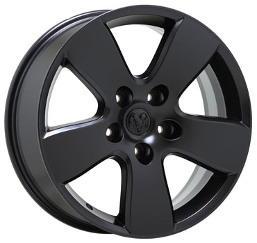20" Dodge Ram 1500 Truck Satin Black wheels rims Factory OEM set 2363