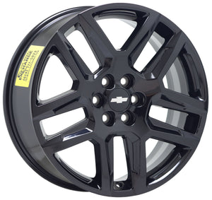 20" Chevrolet Traverse Black wheels rims Factory OEM 2018-2021 set 4 5849