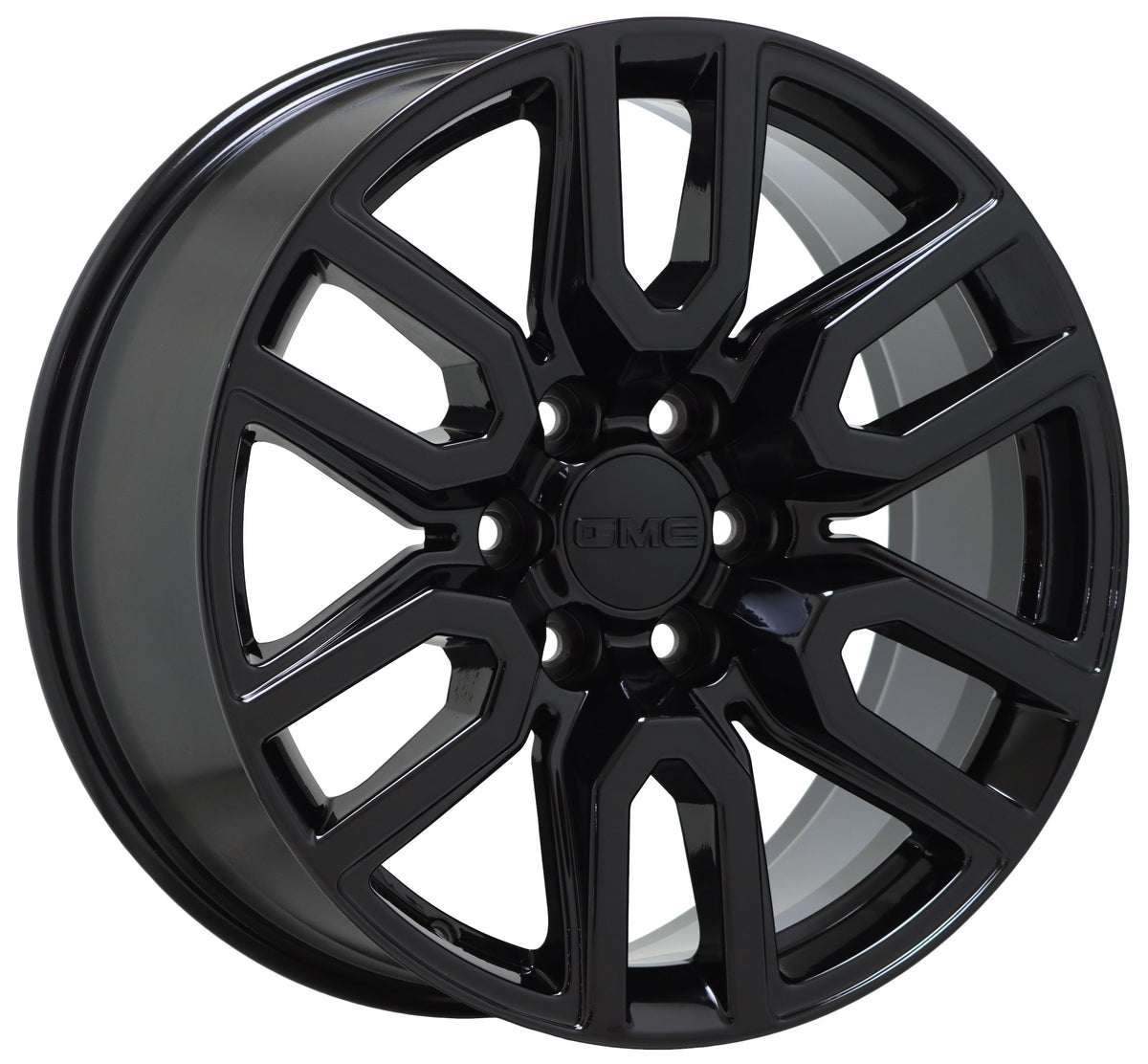 20" GMC Sierra Yukon 1500 Truck Gloss Black wheels rims GM 5914 EXCHANGE