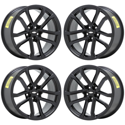 20" Chevrolet Camaro ZL1 Satin Black wheels rims Factory set 5547 5548 EXCHANGE