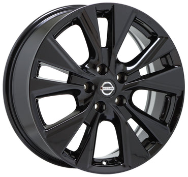 18" Nissan Murano Gloss Black wheels rims Factory OEM 2015-2020 set 4 62706
