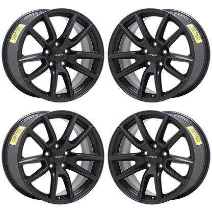 20" Dodge Durango SRT Satin Black wheels rims Factory OEM set 2626 EXCHANGE