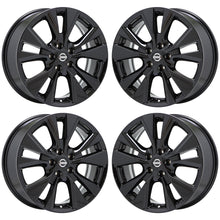 Load image into Gallery viewer, 18&quot; Nissan Murano black wheels rims Factory OEM 2015-2020 set 4 62706
