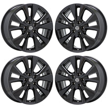 Load image into Gallery viewer, 18&quot; Nissan Murano black wheels rims Factory OEM 2015-2020 set 4 62706
